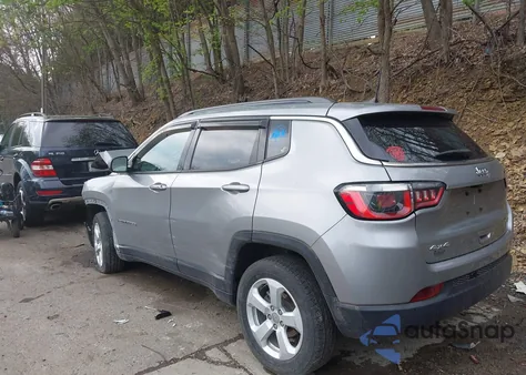 2020 Jeep Compass Latitude 4X4 из США, поврежденный, VIN 3C4NJDBB7LT240789